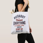 Big Daddy weiß alles | Vater Opa Tasche (Von Nahem)