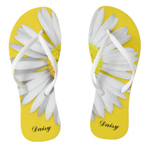 Big Daisy Personalisiert Flip Flops Badesandalen