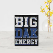 Big Dak Energy Karte (Gelbe Blume)