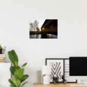 Big Darby überdachte Brücke, Ohio. Poster (Heimbüro)