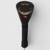 Big Dark Shark Golf Headcover (Vorderseite)