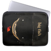Big Dark Shark Laptopschutzhülle (Vorderseite)