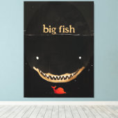 Big Dark Shark Leinwanddruck (Insitu (Holzboden))