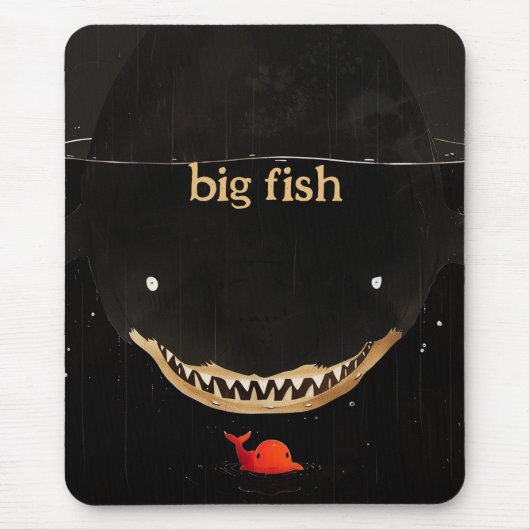 Big Dark Shark Mousepad (Vorne)