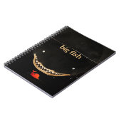 Big Dark Shark Notizblock (Linke Seite)