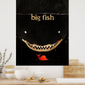 Big Dark Shark Poster (Küche)