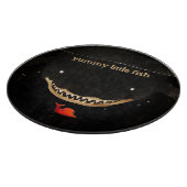 Big Dark Shark Schneidebrett (Ecke)