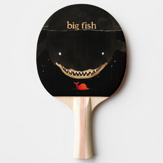 Big Dark Shark Tischtennis Schläger (Vorderseite)