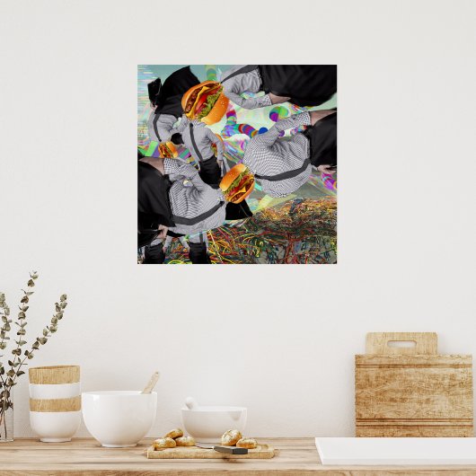 Big Data Mac (was nicht) Poster (Küche)