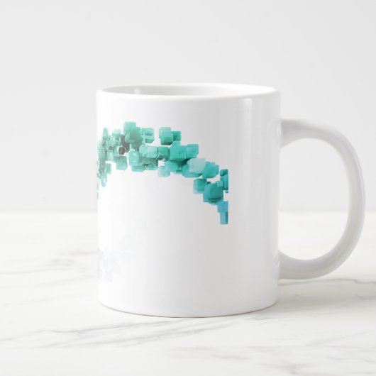 Big Data Visualization Analytics Jumbo-Tasse (Rechts)