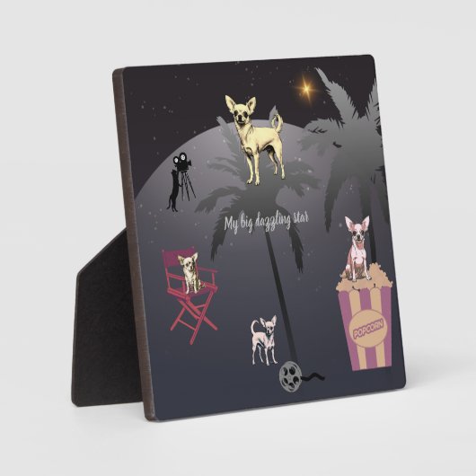 Big Dazzling Star Fotoplatte (Vorderseite)