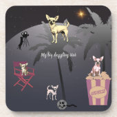 Big Dazzling Star Getränkeuntersetzer (Vorderseite)