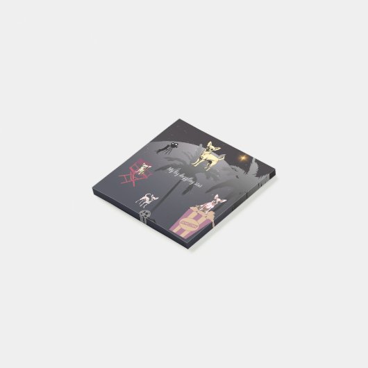 Big Dazzling Star Post-it Klebezettel (angewinkelt)