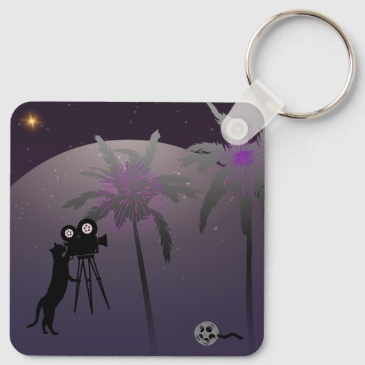 Big Dazzling Star Schlüsselanhänger (Rückseite)