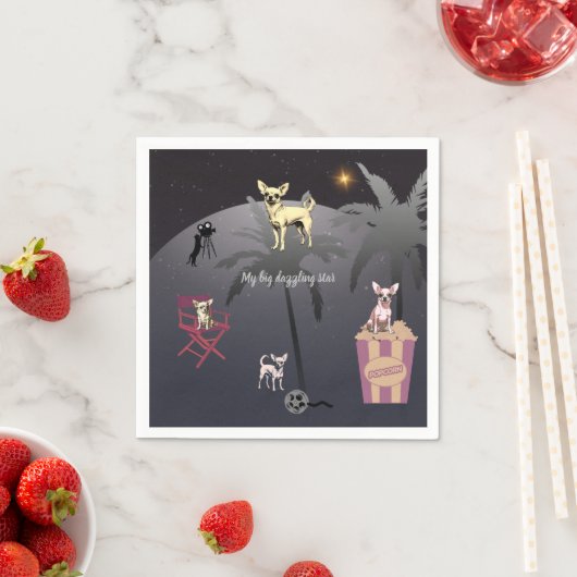 Big Dazzling Star Serviette (Beispiel)