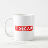 Big-Deal-Briefmarke Kaffeetasse (Links)