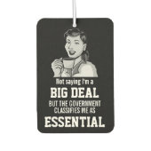 Big Deal Government klassifiziert wesentliche Mita Autolufterfrischer (Vorderseite)