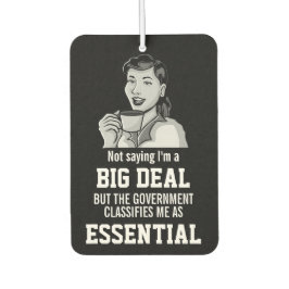 Big Deal Government klassifiziert wesentliche Mita Autolufterfrischer