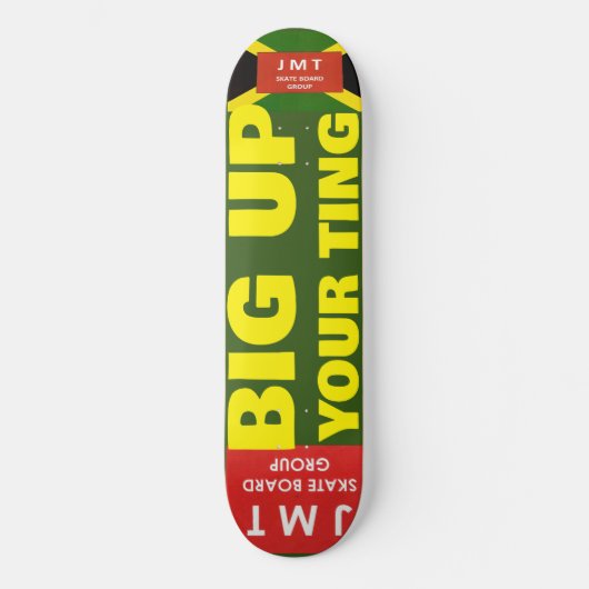 BIG DEINEN JMT 8 1/4"-Skateboarddecker hoch Skateboard (Vorderseite)