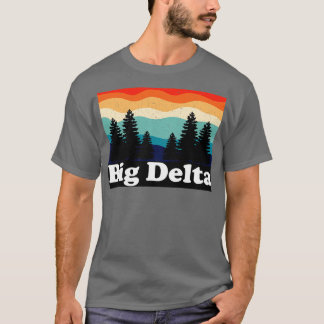 Big Delta Alaska Retro T-Shirt