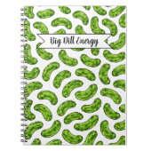 Big Dill Energy Spiral Notebook Notizblock (Vorderseite)