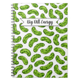 Big Dill Energy Spiral Notebook Notizblock
