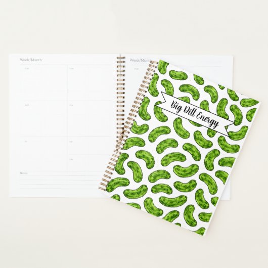 Big Dill Energy Spiral Planner Planer (Anzeige)