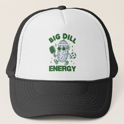 Big Dill Energy Truckerkappe (Vorderseite)