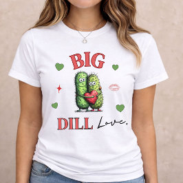 Big Dill Funny Pun Tri-Blend Shirt