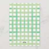 Big Dill Pickle Girl Birthday Any Age Einladung (Rückseite)