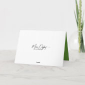 Big Dill Pickle in der Hängematte Karte (Rückseite)