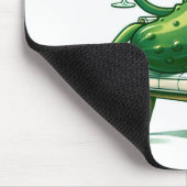 Big Dill Pickle mit Cocktail Mousepad (Ecke)