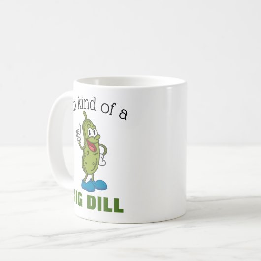 Big Dill Pickle Pub Kaffeetasse (Vorderseite Links)