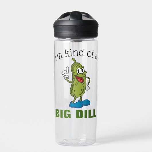 Big Dill Pickle Pub Trinkflasche (Vorderseite)