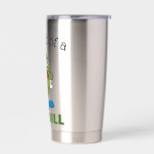 Big Dill Pickle Puppe Wasserflasche Thermobecher (Links)