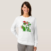 Big Dill Pickleball Santa T-Shirt (Vorne ganz)