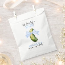 Big Dill Watercolor Coquette Pickle Baby Shower