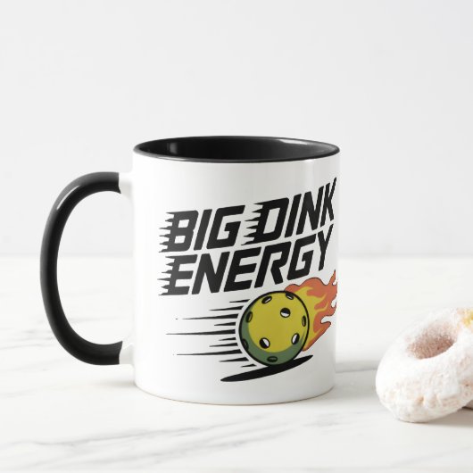 Big-Dink-Energie Tasse (Mit Donut)
