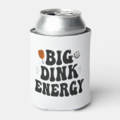 Big Dink Energy Funny Pickleball Dinking Champion Dosenkühler (Kanne Vorderseite)