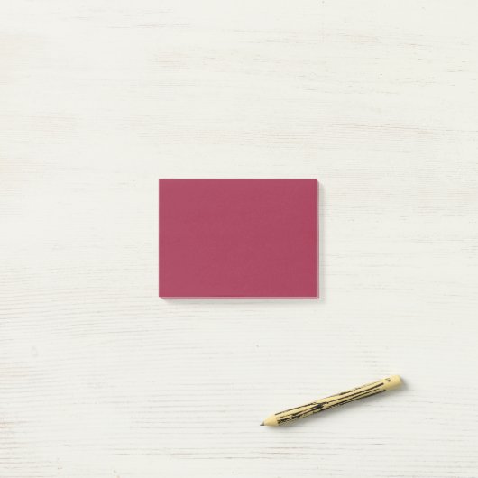 Big Dip o’ruby (Vollfarbe) Post-it Klebezettel (Auf Schreibtisch)