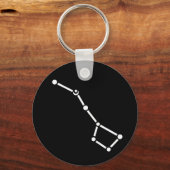 Big Dipper Celestial Space Key Chain Schlüsselanhänger (Rückseite)