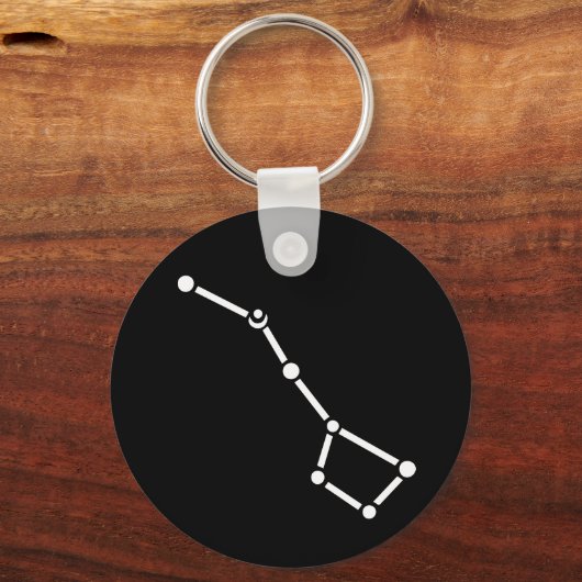 Big Dipper Celestial Space Key Chain Schlüsselanhänger (Vorderseite)