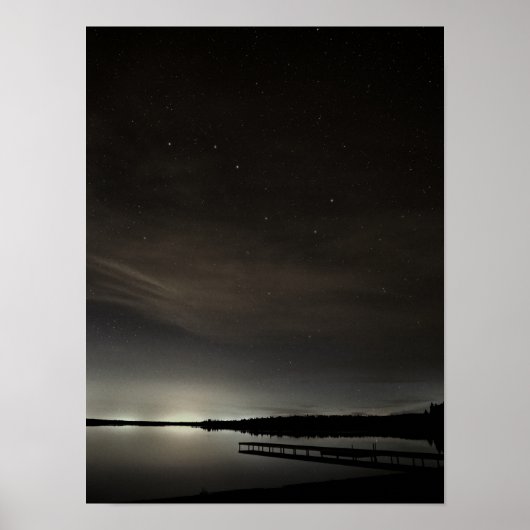 Big Dipper Nacht Sky Poster (Vorne)