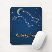 Big Dipper Star Gazing Constellation Celestial Mousepad (Mit Mouse)