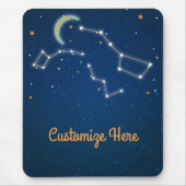 Big Dipper Star Gazing Constellation Celestial Mousepad (Vorne)