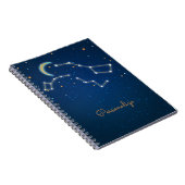 Big Dipper Star Gazing Constellation Celestial Notizblock (Rechte Seite)