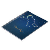 Big Dipper Star Gazing Constellation Celestial Notizblock (Linke Seite)