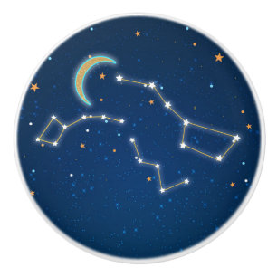 Big Dipper Star Gazing Constellation Celestial Sky Keramikknauf