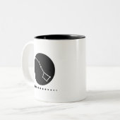 Big Dipper Zweifarbige Tasse (Vorderseite Links)