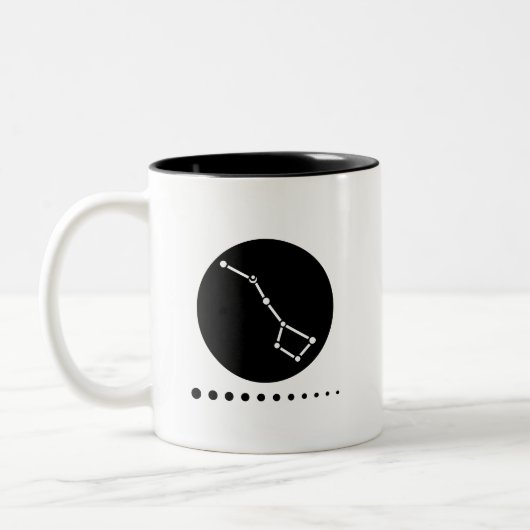 Big Dipper Zweifarbige Tasse (Links)